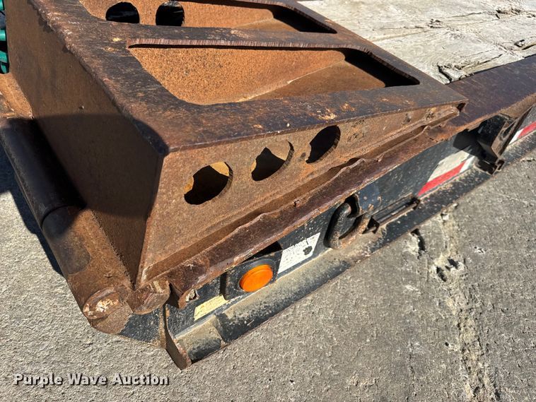 image for item DO2380 2009 Trail King TK110-533 lowboy equipment trailer