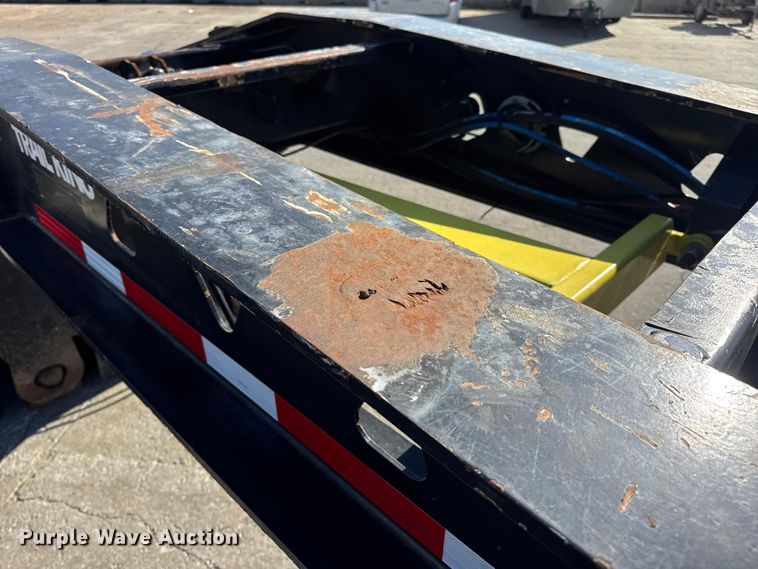 image for item DO2380 2009 Trail King TK110-533 lowboy equipment trailer