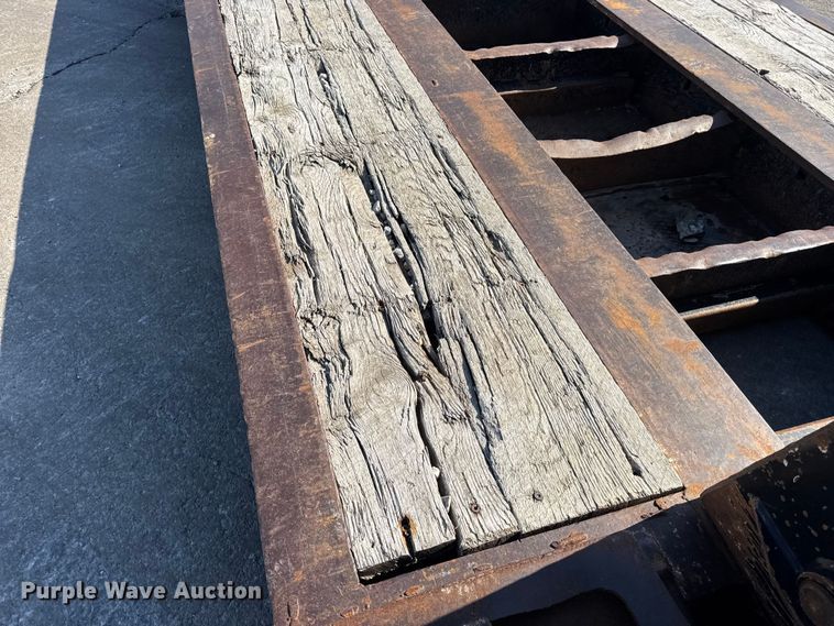 image for item DO2380 2009 Trail King TK110-533 lowboy equipment trailer