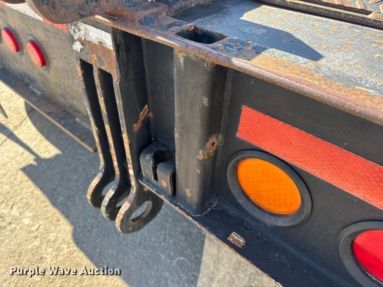 image for item DO2380 2009 Trail King TK110-533 lowboy equipment trailer