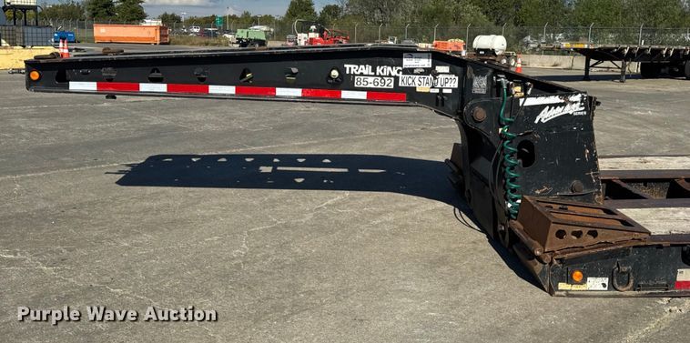 image for item DO2380 2009 Trail King TK110-533 lowboy equipment trailer