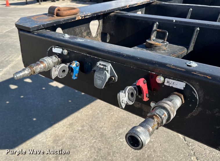 image for item DO2380 2009 Trail King TK110-533 lowboy equipment trailer