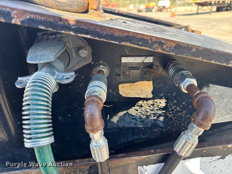 image for item DO2380 2009 Trail King TK110-533 lowboy equipment trailer