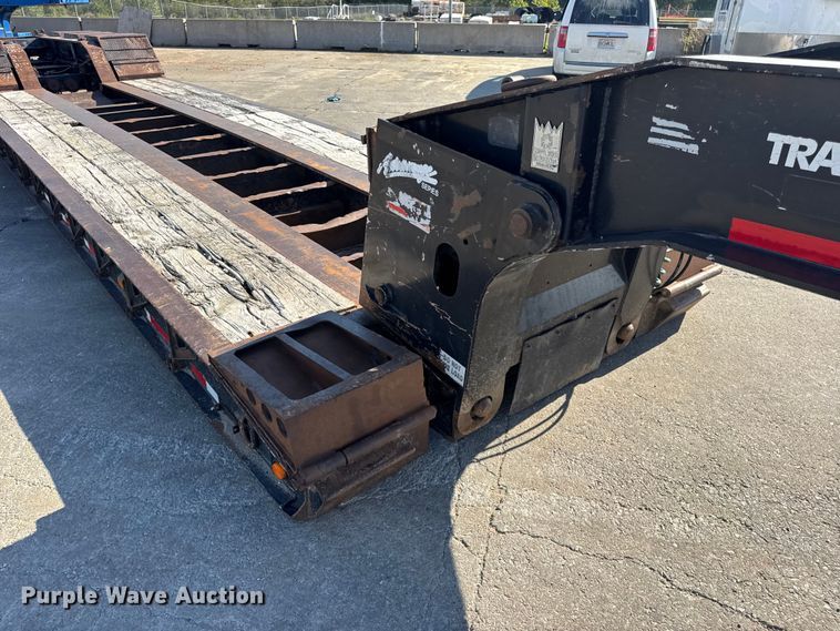 image for item DO2380 2009 Trail King TK110-533 lowboy equipment trailer