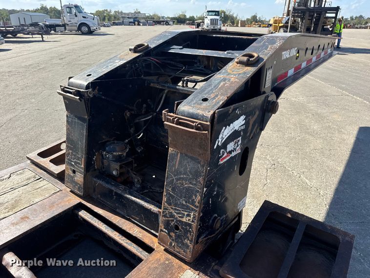 image for item DO2380 2009 Trail King TK110-533 lowboy equipment trailer