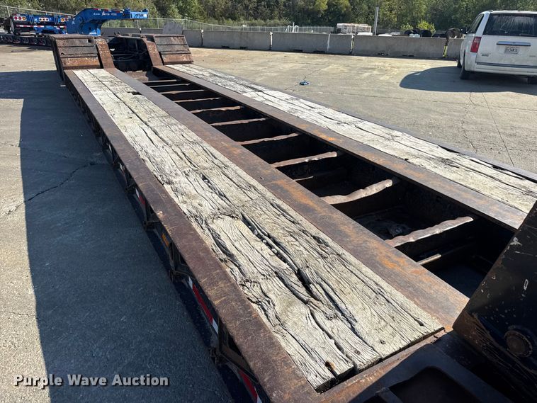 image for item DO2380 2009 Trail King TK110-533 lowboy equipment trailer