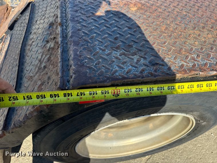 image for item DO2380 2009 Trail King TK110-533 lowboy equipment trailer