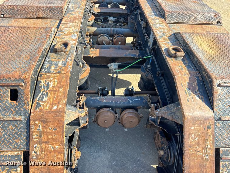 image for item DO2380 2009 Trail King TK110-533 lowboy equipment trailer