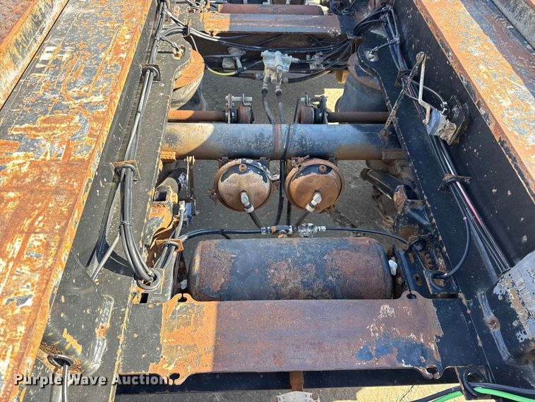 image for item DO2380 2009 Trail King TK110-533 lowboy equipment trailer