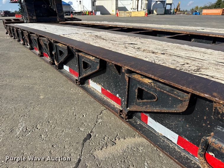 image for item DO2380 2009 Trail King TK110-533 lowboy equipment trailer