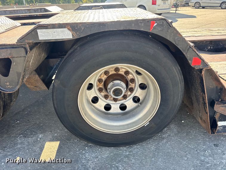 image for item DO2380 2009 Trail King TK110-533 lowboy equipment trailer