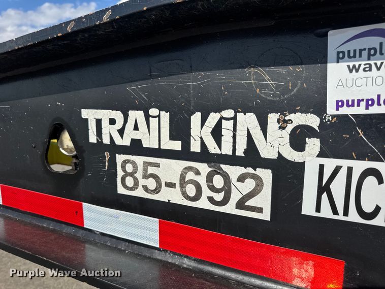 image for item DO2380 2009 Trail King TK110-533 lowboy equipment trailer