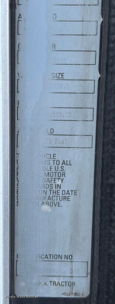 image for item DO2578 2006 Kenworth W900 semi truck