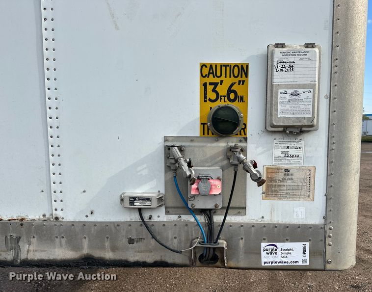 image for item DP8864 2013 Wabash dry van trailer