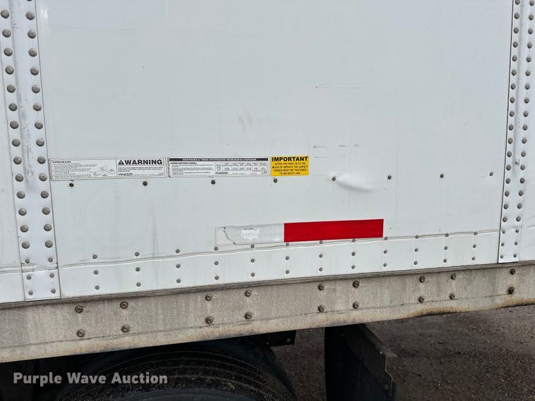 image for item DP8866 2013 Wabash DVLSHPC  dry van trailer