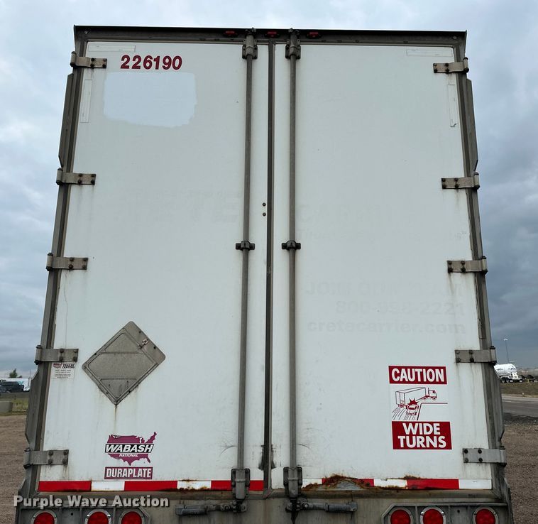 image for item DP8866 2013 Wabash DVLSHPC  dry van trailer