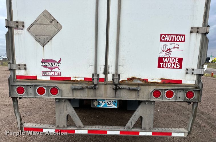 image for item DP8866 2013 Wabash DVLSHPC  dry van trailer