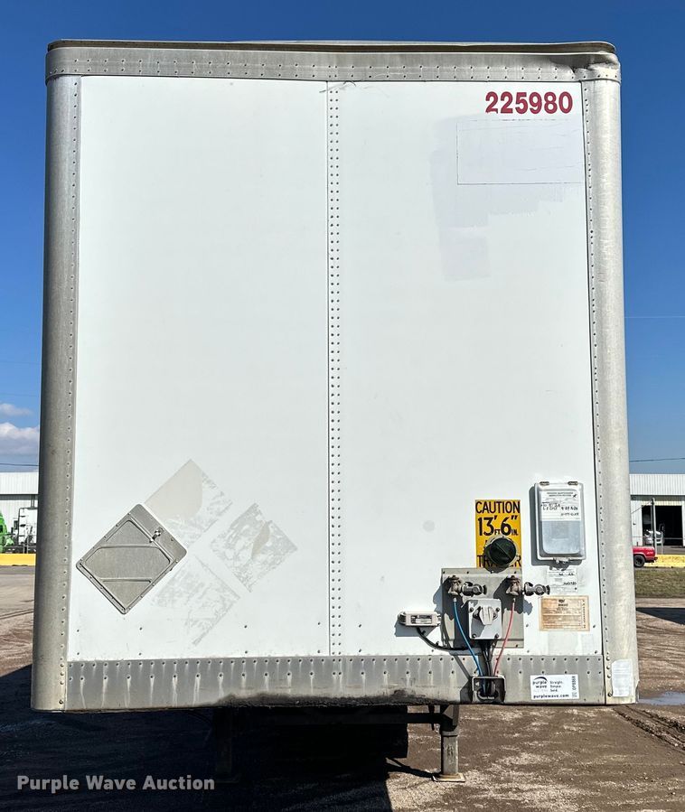 image for item DP8869 2013 Wabash DVLSHPC  dry van trailer
