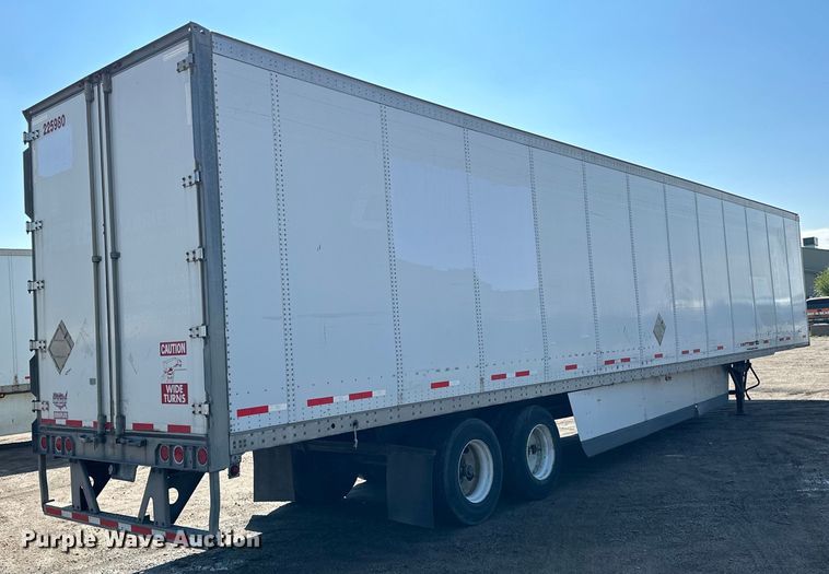 image for item DP8869 2013 Wabash DVLSHPC  dry van trailer