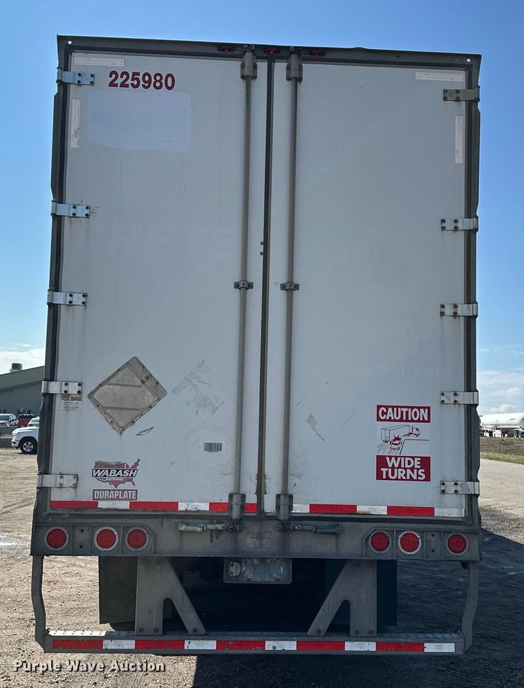 image for item DP8869 2013 Wabash DVLSHPC  dry van trailer