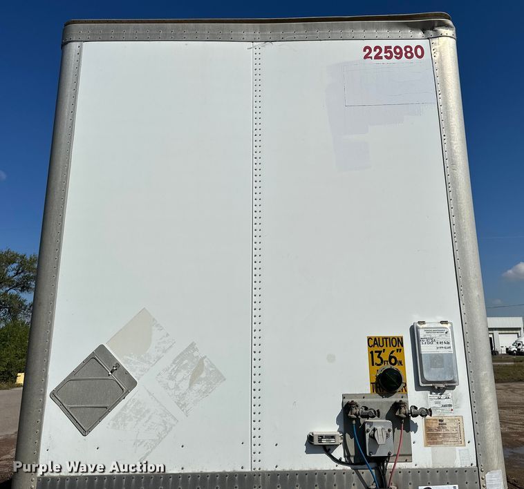 image for item DP8869 2013 Wabash DVLSHPC  dry van trailer