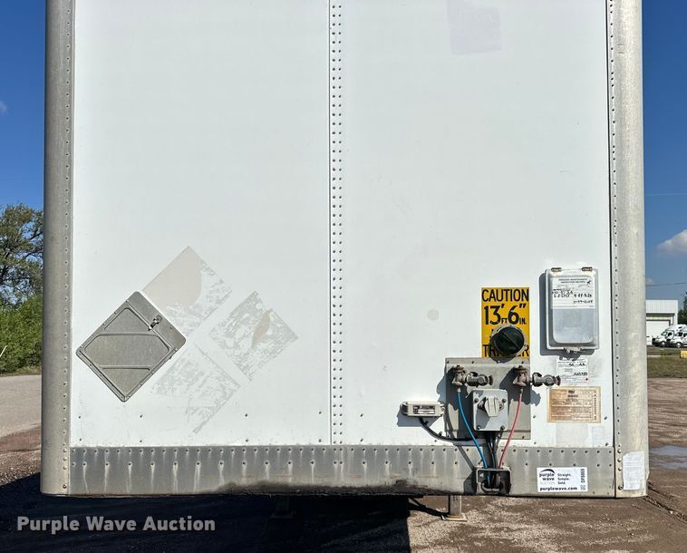 image for item DP8869 2013 Wabash DVLSHPC  dry van trailer