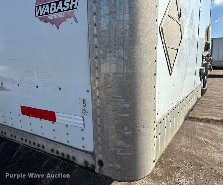 image for item DP8869 2013 Wabash DVLSHPC  dry van trailer