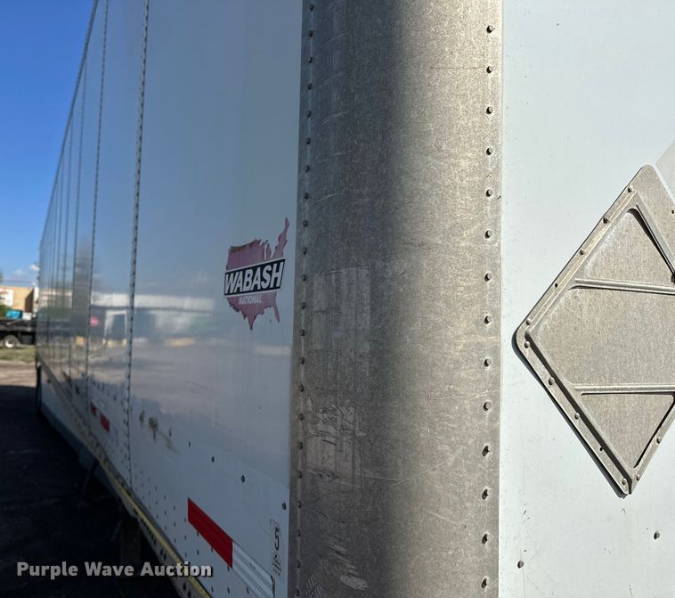 image for item DP8869 2013 Wabash DVLSHPC  dry van trailer