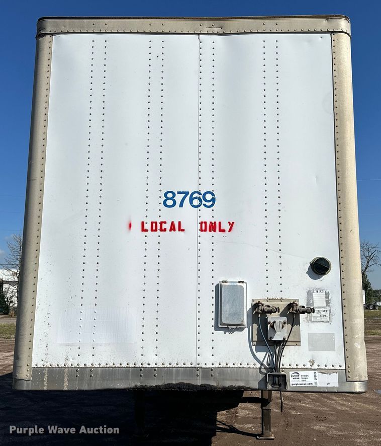 image for item DP8870 2005 Wabash DVCVHPC  dry van trailer