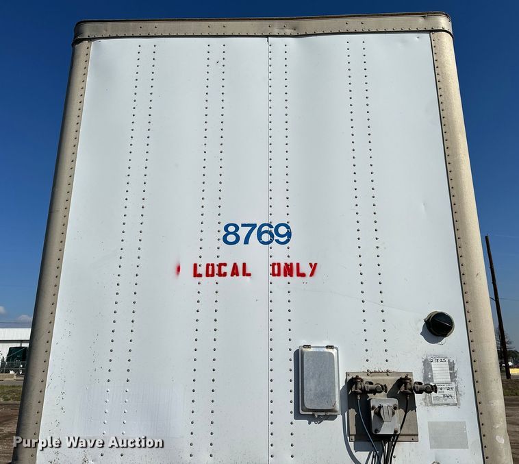 image for item DP8870 2005 Wabash DVCVHPC  dry van trailer