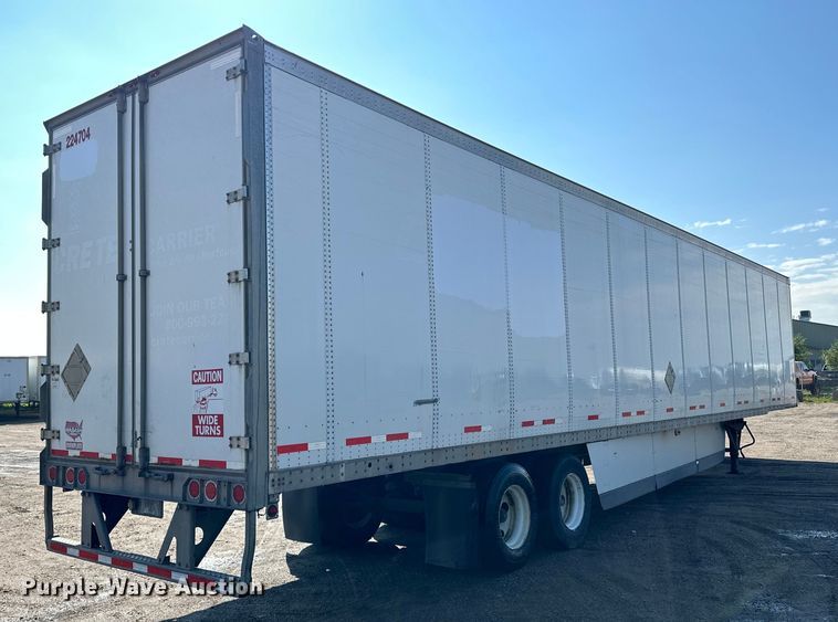 image for item DP8871 2013 Wabash DVLSHPC dry van trailer