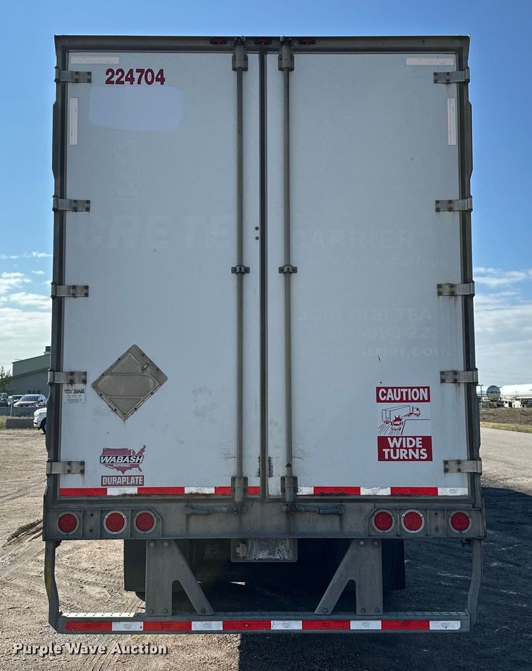 image for item DP8871 2013 Wabash DVLSHPC dry van trailer