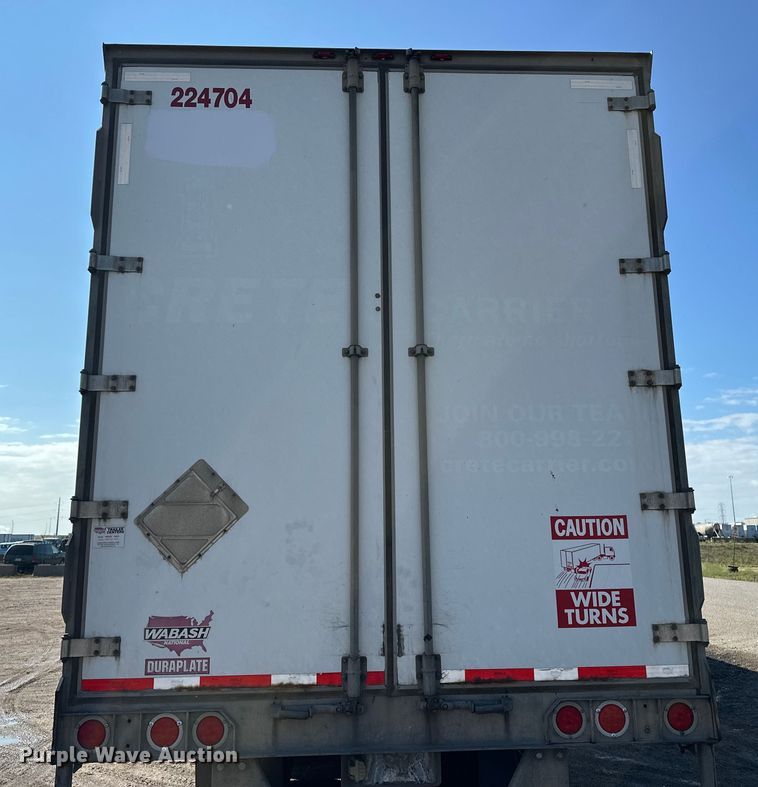 image for item DP8871 2013 Wabash DVLSHPC dry van trailer