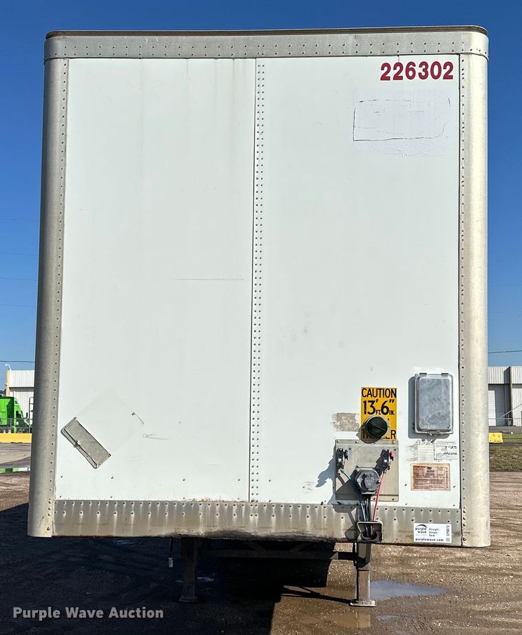 image for item DP8872 2013 Wabash DVLHPC dry van trailer