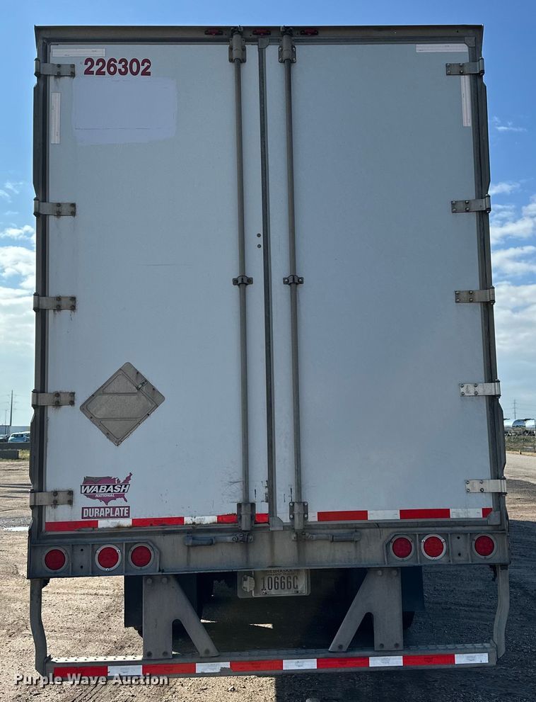 image for item DP8872 2013 Wabash DVLHPC dry van trailer