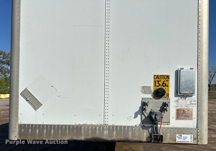 image for item DP8872 2013 Wabash DVLHPC dry van trailer