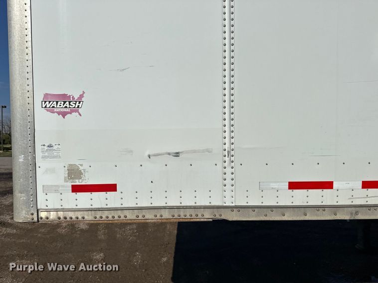 image for item DP8872 2013 Wabash DVLHPC dry van trailer