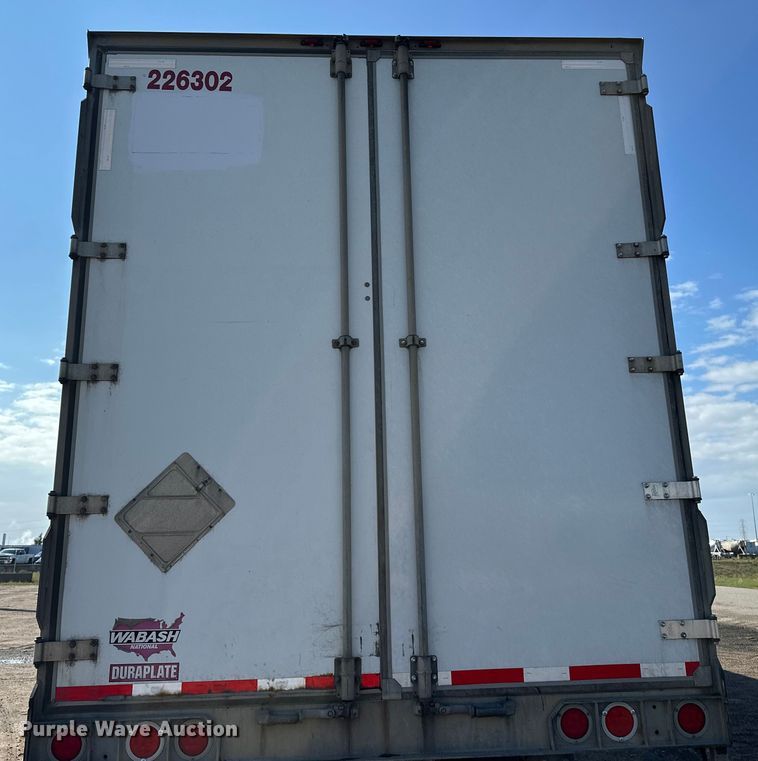 image for item DP8872 2013 Wabash DVLHPC dry van trailer