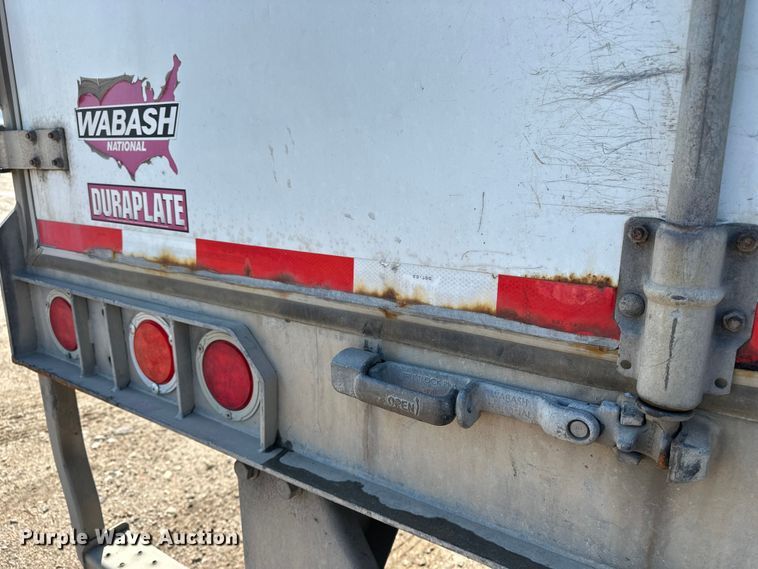 image for item DP8872 2013 Wabash DVLHPC dry van trailer
