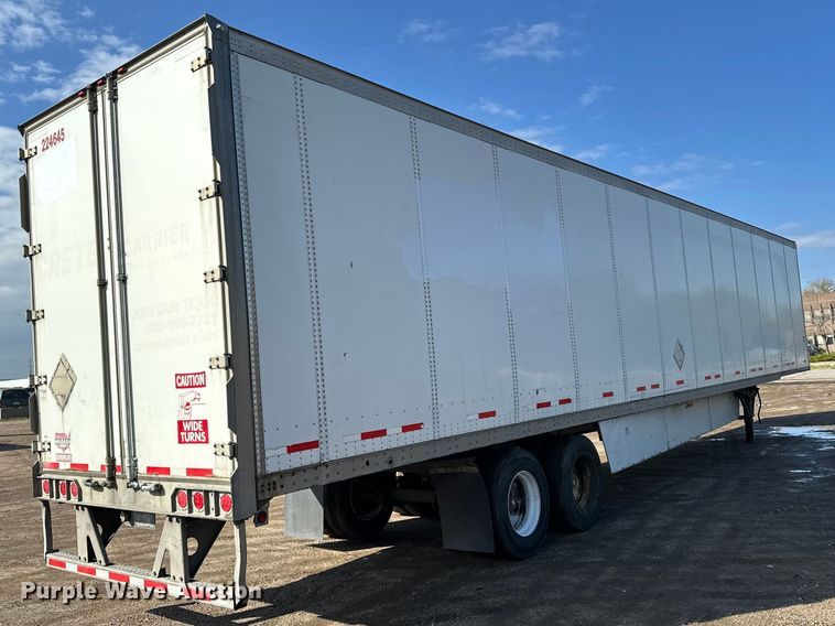 image for item DP8873 2013 Wabash DVLSHPC dry van trailer