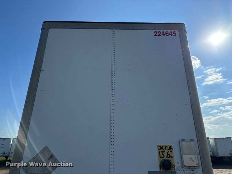 image for item DP8873 2013 Wabash DVLSHPC dry van trailer