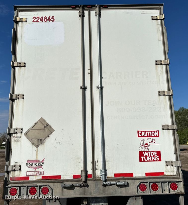 image for item DP8873 2013 Wabash DVLSHPC dry van trailer
