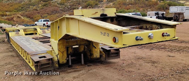 image for item DP8898 1988 Eager Beaver 50GHG/GS lowboy equipment trailer