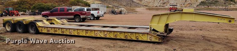 image for item DP8898 1988 Eager Beaver 50GHG/GS lowboy equipment trailer