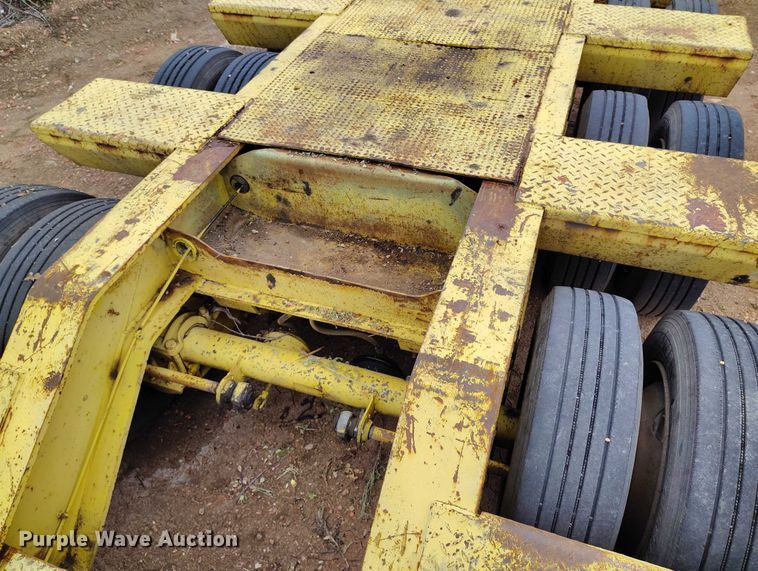 image for item DP8898 1988 Eager Beaver 50GHG/GS lowboy equipment trailer