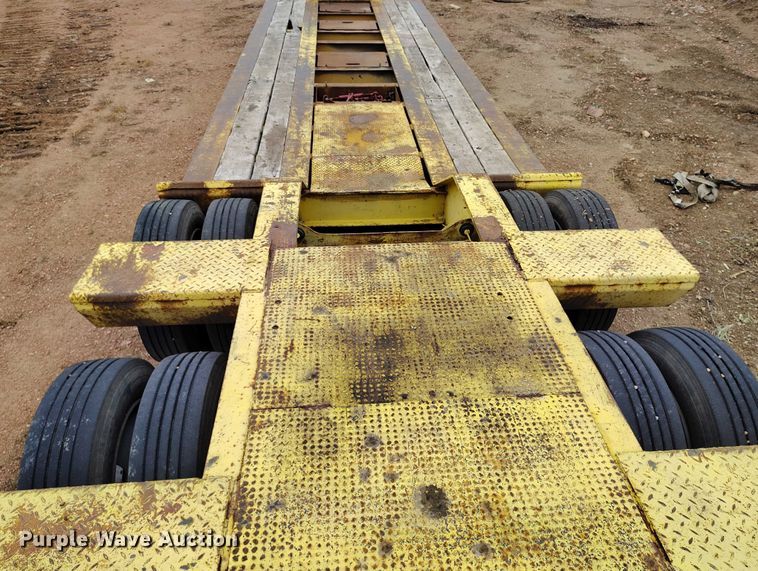 image for item DP8898 1988 Eager Beaver 50GHG/GS lowboy equipment trailer