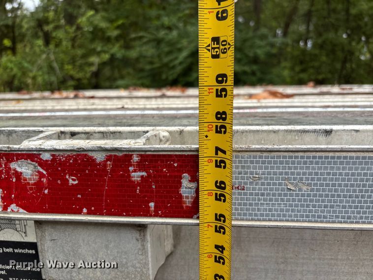 image for item DU1341 2008 Wilson flatbed trailer