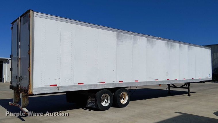 image for item DU3655 1996 Fruehauf dry van trailer