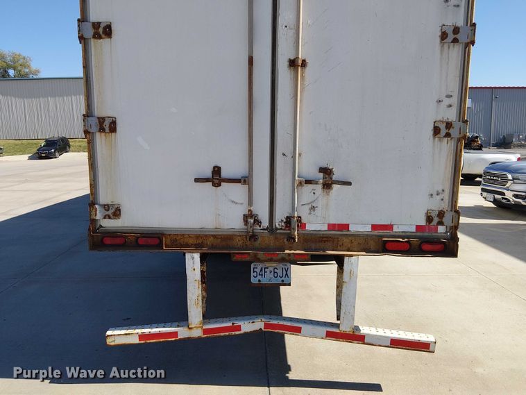 image for item DU3655 1996 Fruehauf dry van trailer