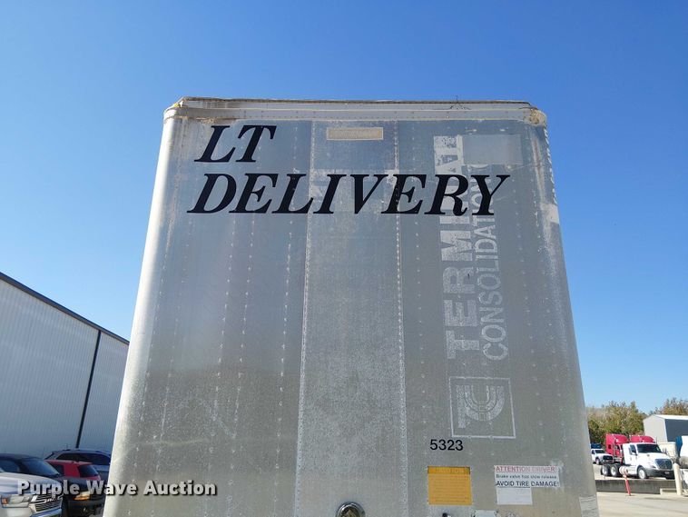 image for item DU3655 1996 Fruehauf dry van trailer